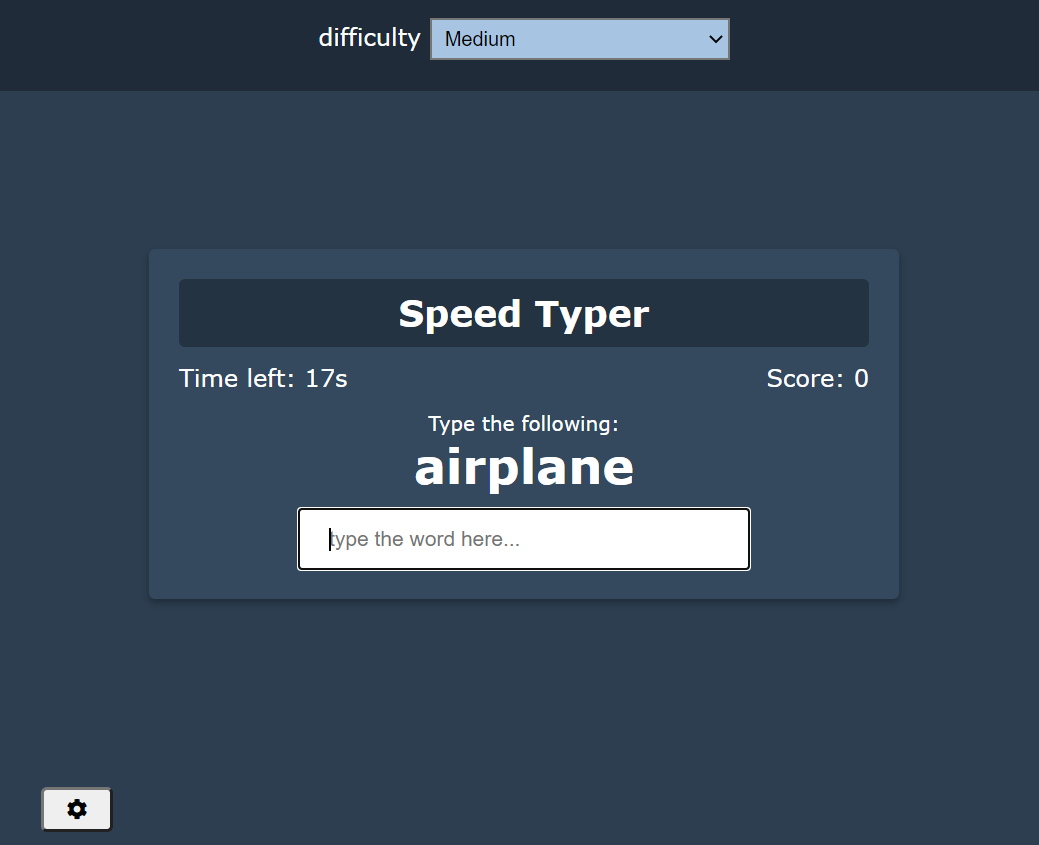 SpeedTyper